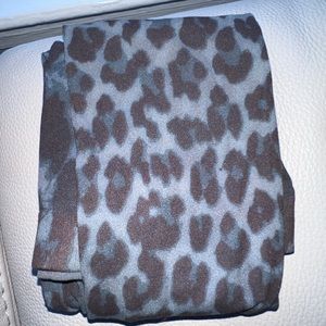 Betsy Johnson leopard animal print tights
stockings leggings pantyhose S M